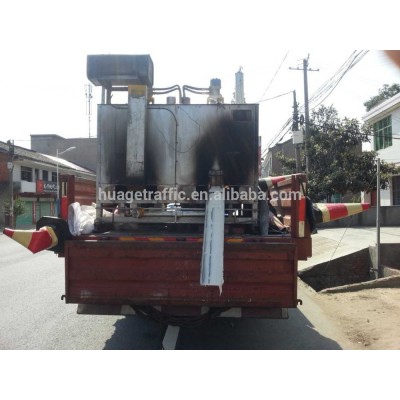 hydraulic double-cylinder thermoplastic paint preheater