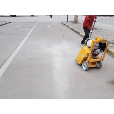 Gasoline Asphalt Road Marking Removal Machine/Pavement Cleaning Equipment