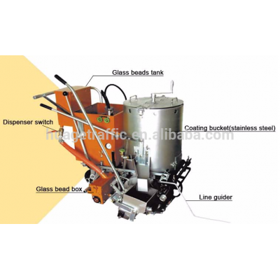 Thermoplastic Vibration Road Line Marking Machine