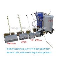 Pavement hot melt/ thermoplastic road marking machine / thermoplastic line striping machine