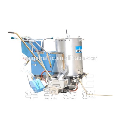 Manual pushing thermoplastic road paint marking machine